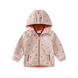 Kids' Waterproof Softshell Hooded Jacket
