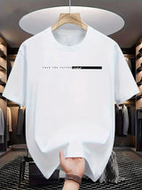 High Street Letter Print Cotton Tee