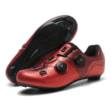 2026 MTB Cycling Sneaker Men A5 Leather Self-Locking Cleat Spd Road Bike Shoes Women Flat Trail Train Mountain Bicycle Shoes
