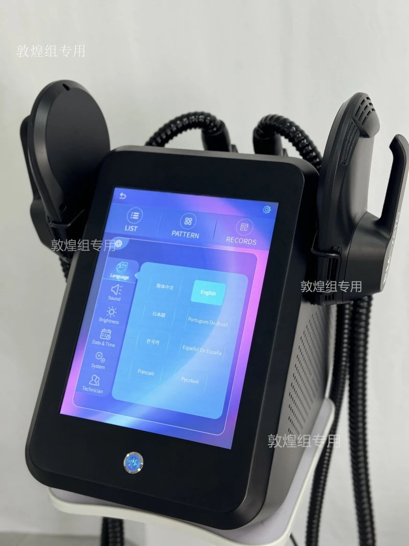 Professional MYOslim EMS Body Slimming Machine Muscle Stimulation Lose Weight Sculpt Therapy 2 Handle Pelvic Buttock Fat Burner