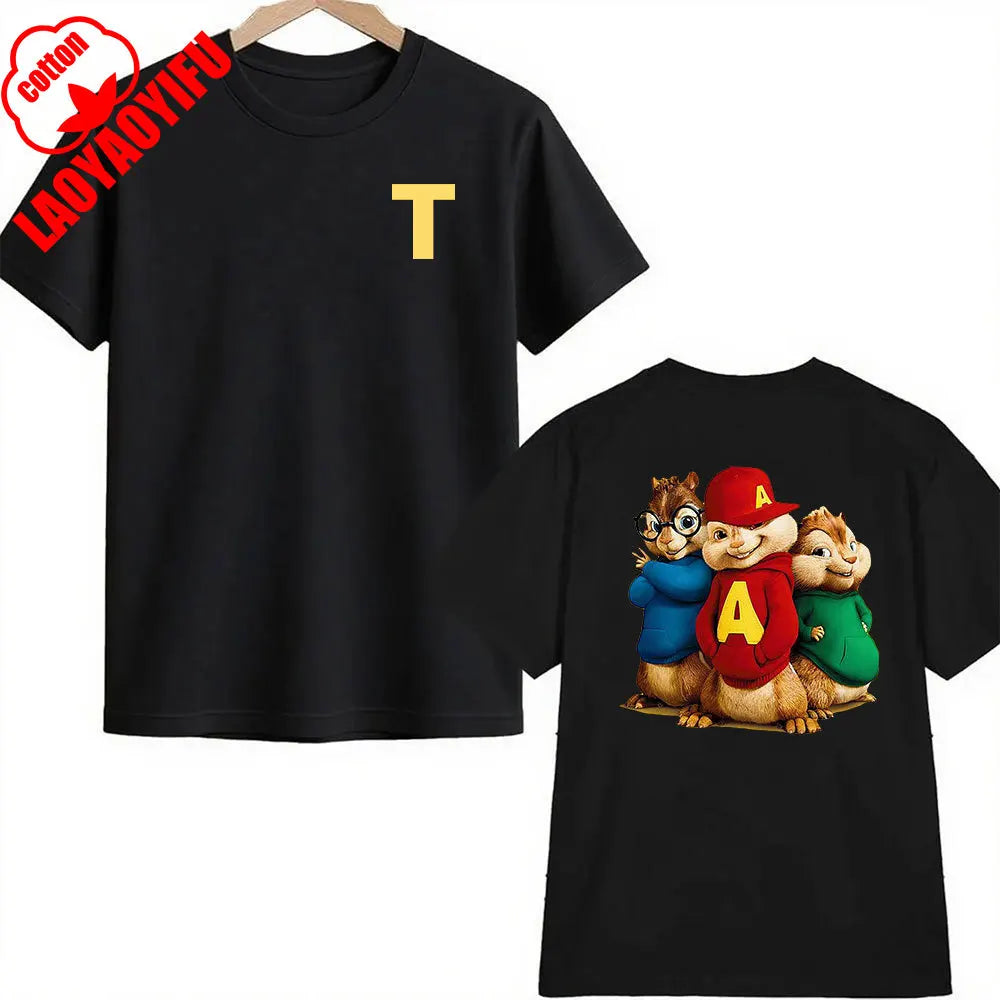 Alvin and the Chipmunks Double-Sided Cotton Tee