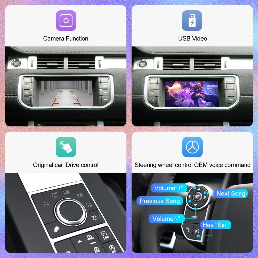 Wireless CarPlay & Android Auto for Land Rover & Jaguar
