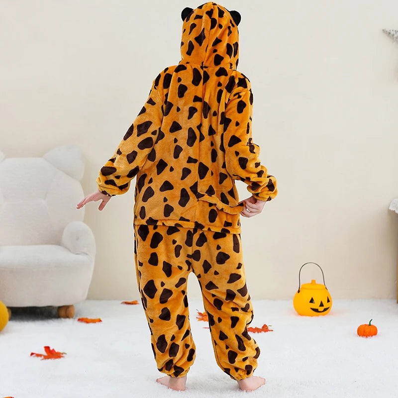 Kids' Capybara Flannel Onesie