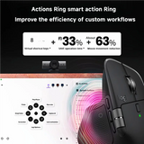 Logitech MX Master 4 Wireless Bluetooth Mouse – Silent & Precise