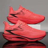 Men Sports Running Shoes Casual Marathon Breathable Lightweight Women's Comfortable Athletic Nonskid Walking Sneakers Outdoors