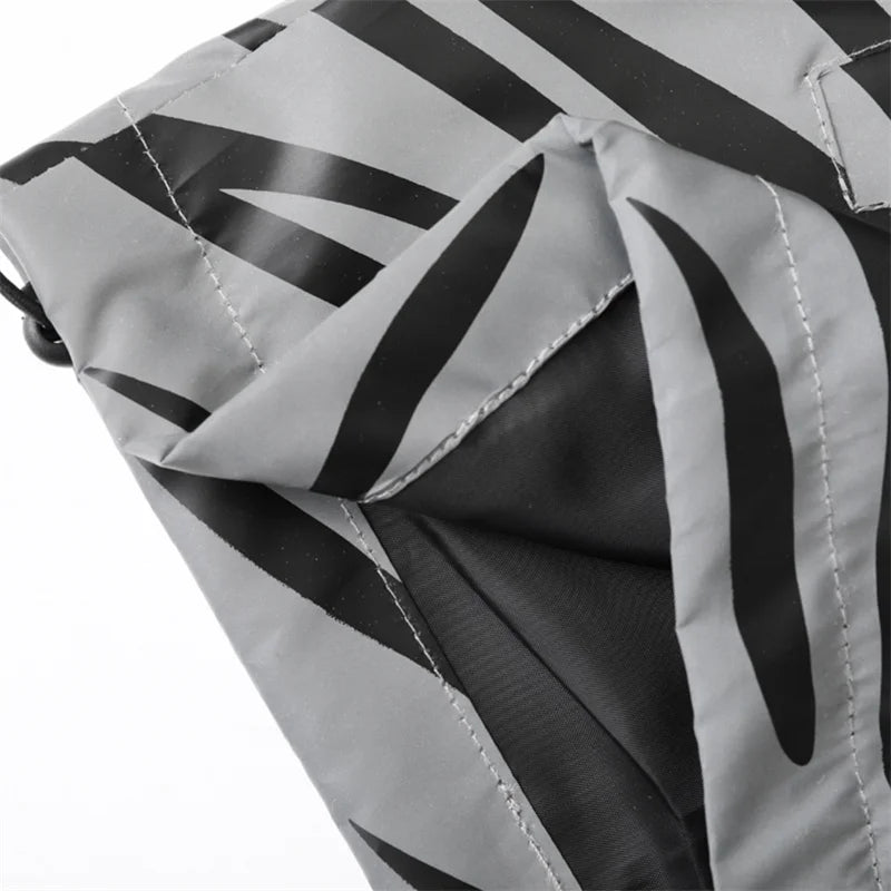 Men's Reflective Night-Shine Hooded Windbreaker