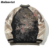 Dragon Embroidered Harajuku Jacket