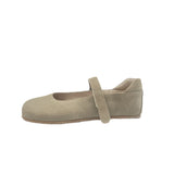 Tipsietoes 2026 Sprinng Autumn Barefoot Cow Suede Genuine Leather Women Ballerina With Zero Drop Flat Soft Sole Wider Toe Box