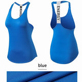 Open-Back Activewear Workout Tank