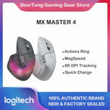 Logitech MX Master 4 Wireless Bluetooth Mouse – Silent & Precise
