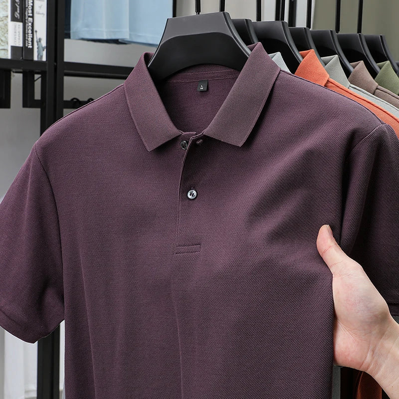 Premium 100% Cotton Polo Shirt for Men | Smart Casual