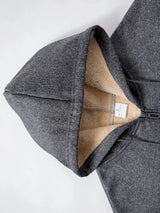 Men's Fleece Zip-Up Hoodie Jacket – Warm & Windproof