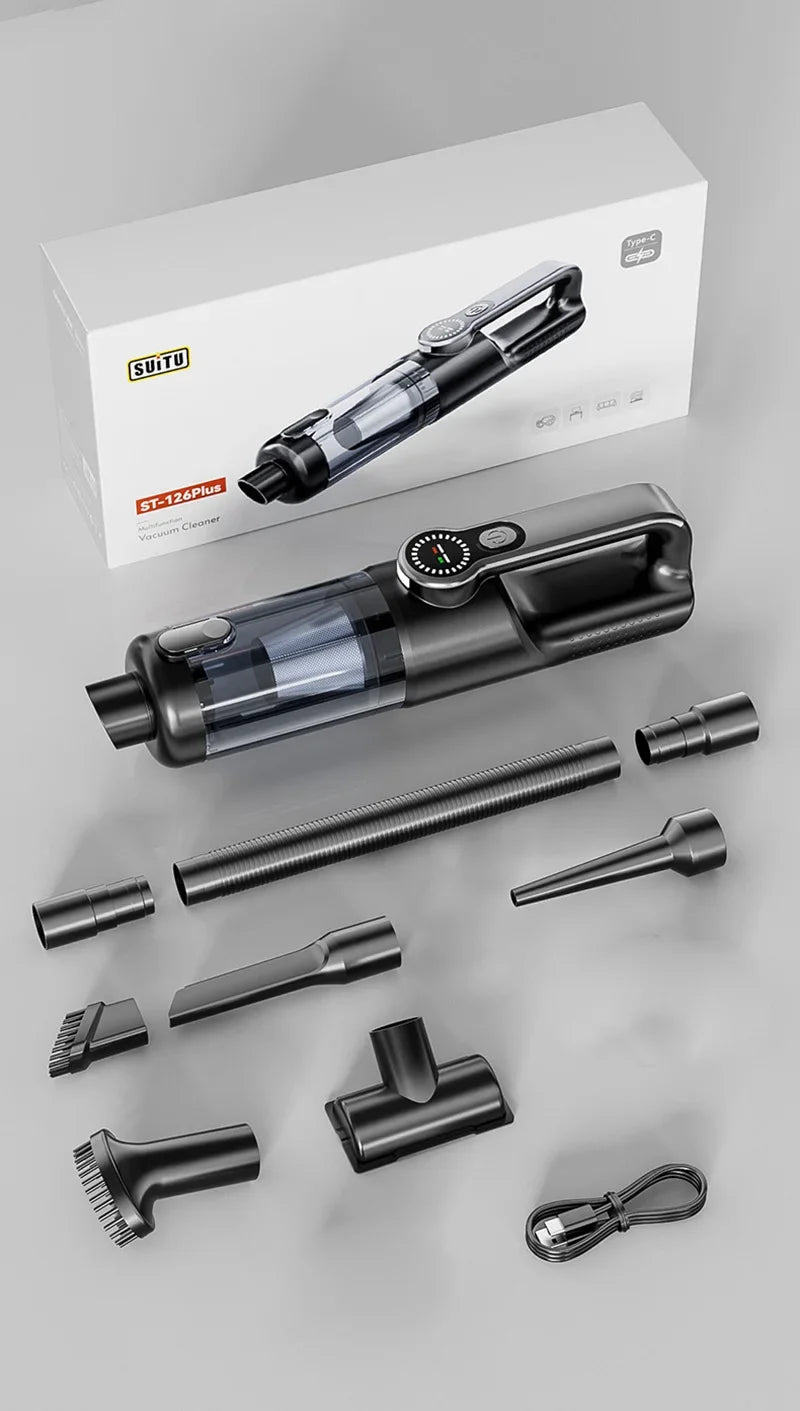 SUITU Wireless Handheld Car Vacuum Cleaner – 17000PA