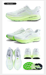Irunsvan Qfeng1.0 Dual-color Dual-density Carbon Plated Running Shoes Shock-absorbing Lightweight Men's Water-repellent Sports