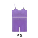 Women Seamless Yoga Sets Summer Fitness Workout Suits Sport Bra High Waist Leggings Sexy Outfits 2024 Female Casual Sportswear