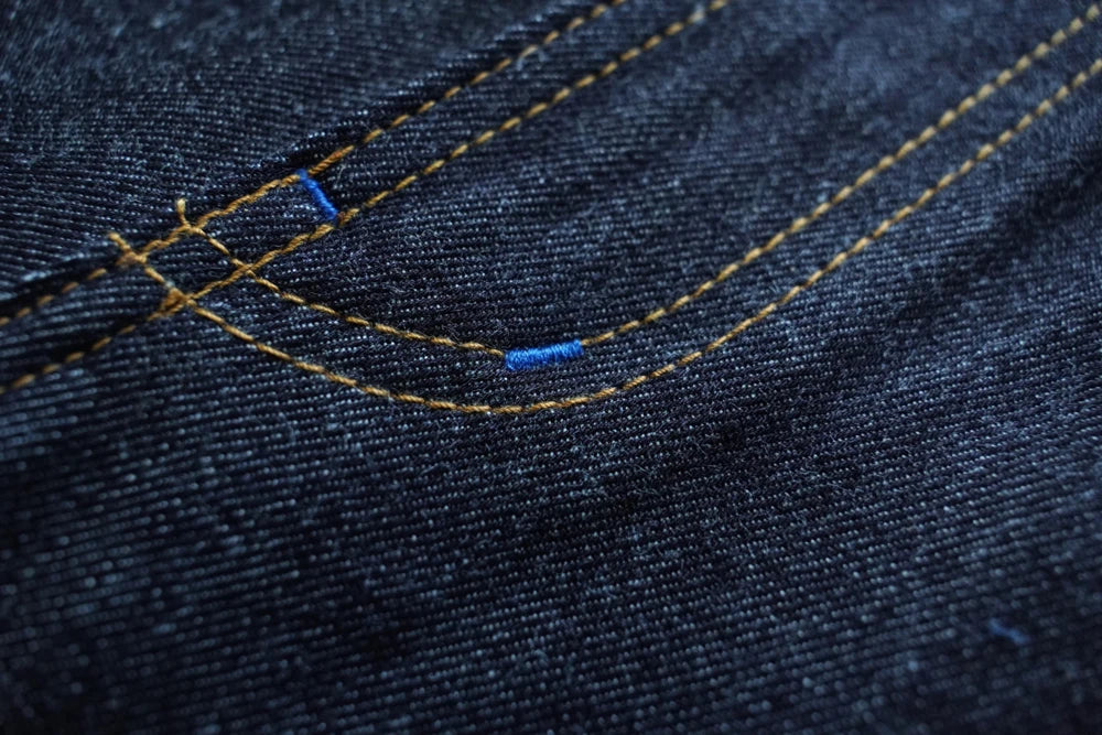 Sauce Zhan SZ6601-10OZ Men Jeans Selvedge Sanforized Denim Jeans Summer Indigo Jeans for Man Regular Fit Straight Leg 10 Oz