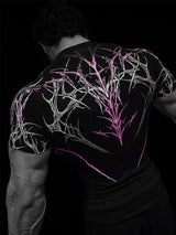 2026 New Men's Gym Compression Shirt Quick Dry Muscle Training Tee High Stretch Athletic Top for Men Summer GYM T-shirt Men's