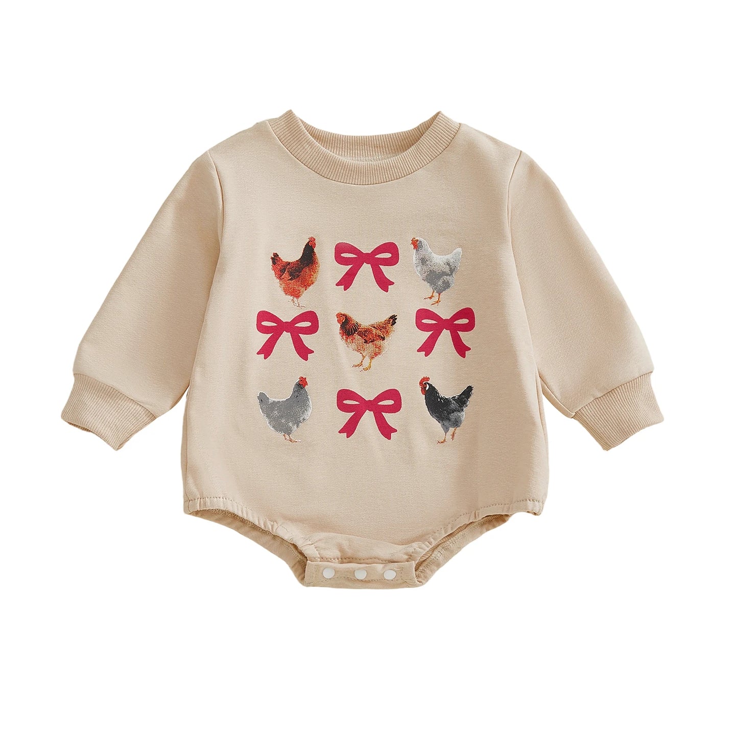 Cozy Animal Print Infant Winter Jumpsuit