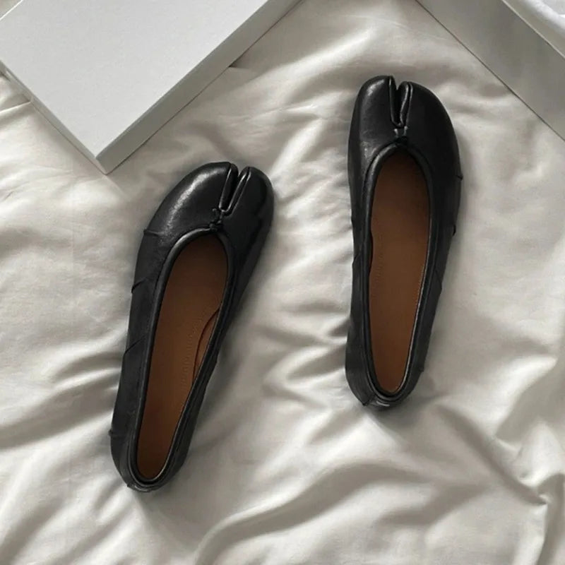 Split Toe Ballet Flats | Tabi Loafers for Women