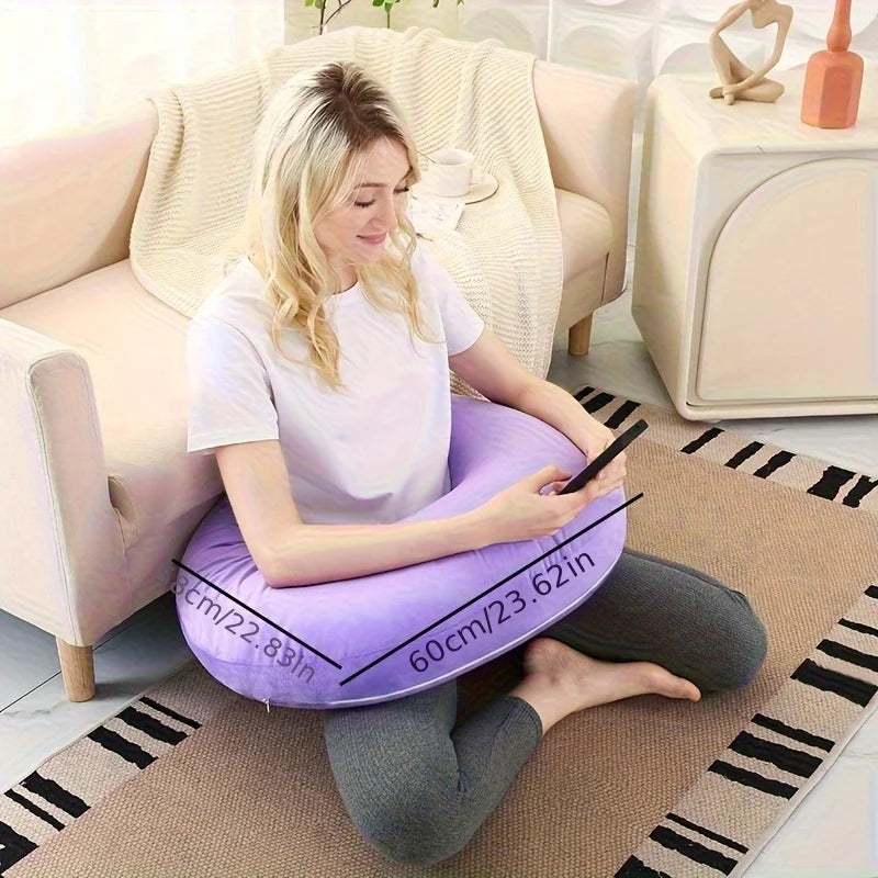 Reading Gaming Pillow Adult Crocheting Pillow To Support Your Arm Portable Desk Soft Skin-Friendly For Watching TV Travel