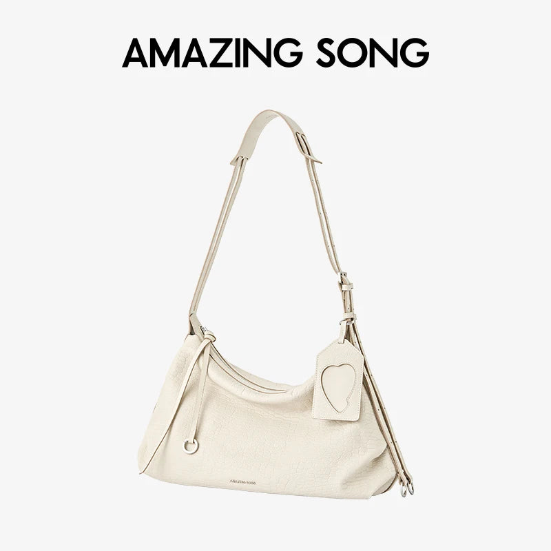 Amazing Song Donut Hobo Bag – Genuine Leather Crossbody