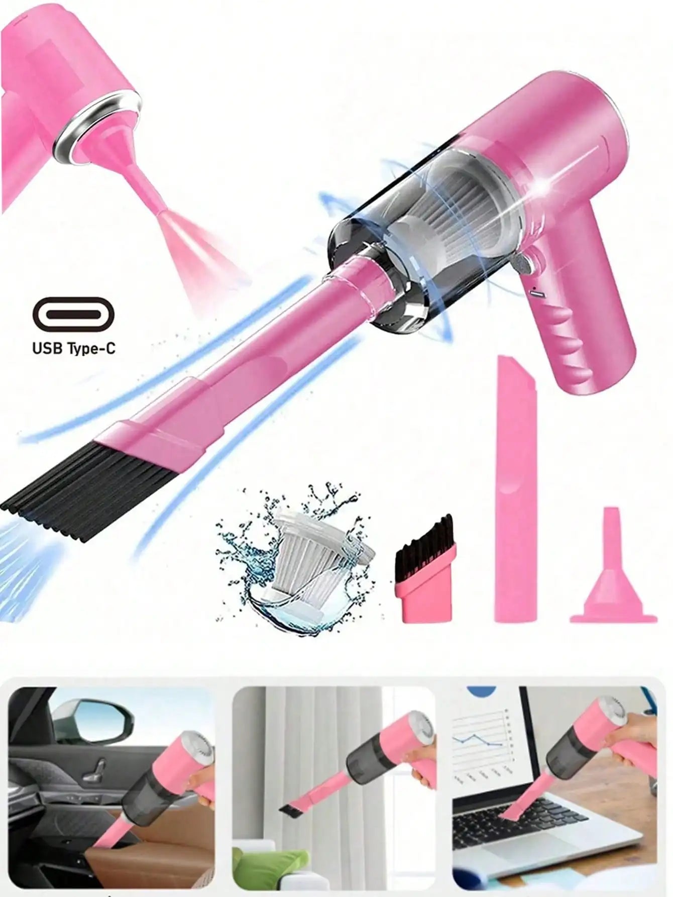Cordless Handheld Vacuum | Car, Home & Pet Hair