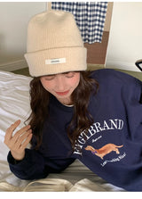 WinvyNee 100% Wool Knitted Beanie Hat – Women & Men