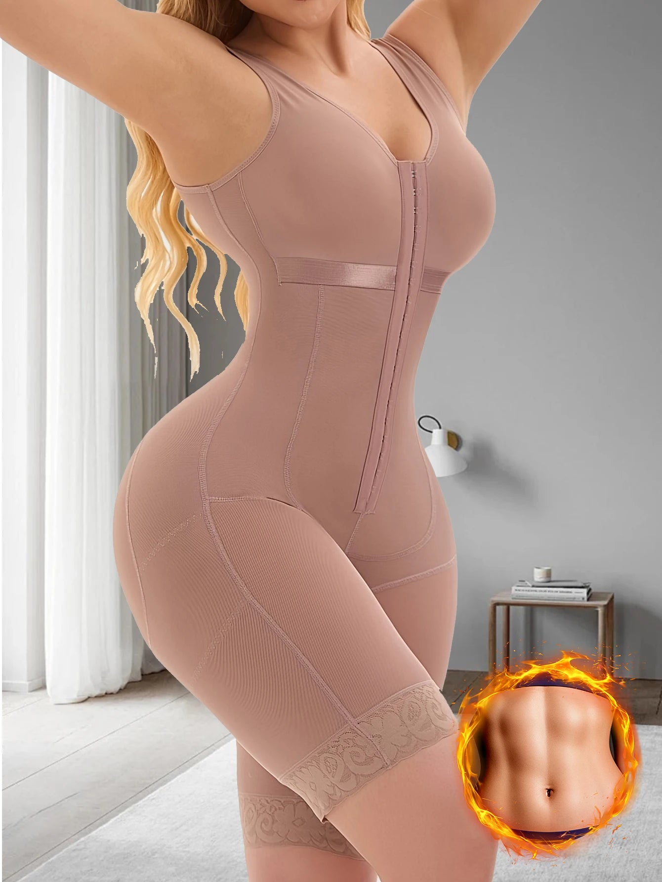 Women’s Full Body Postpartum Shapewear & Tummy Control Compression Faja