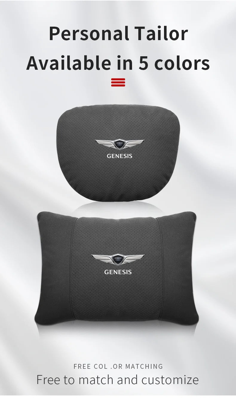 Hyundai Genesis Neck Pillow & Lumbar Cushion Set