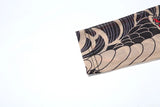 Women's Print Stand Collar Long-Line Slim Dress