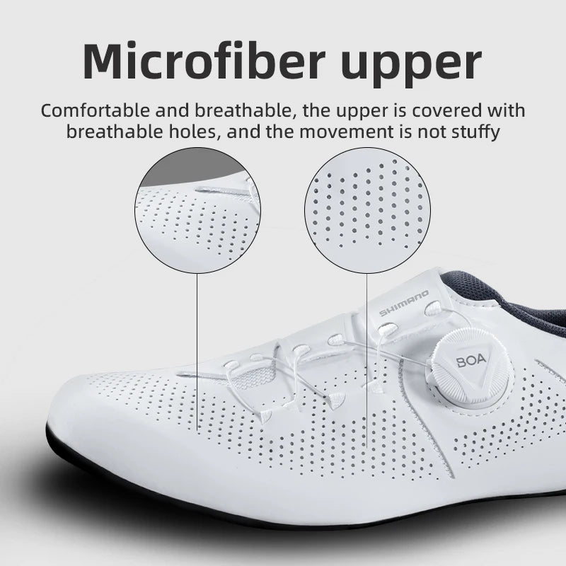 Shimano RC302 Road Bike Lock Shoes with BOA System for Cycling Shimano RC3 Road Bicycle Riding Shoes