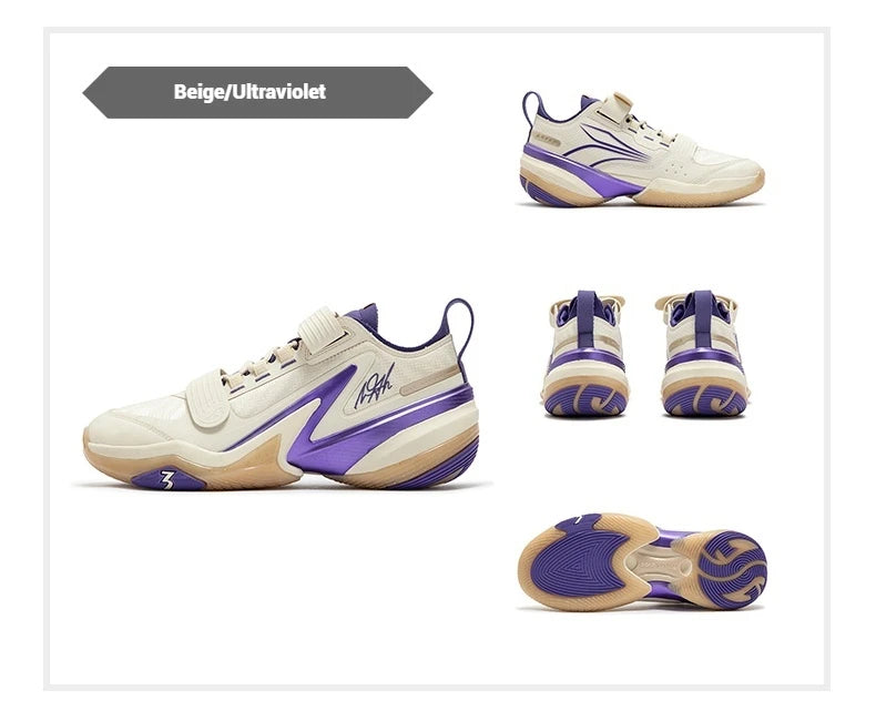 361 Degrees AG 5 PRM Men Basketball Sport Shoes Full Package Cushioning Rebound Wear-resistant Anti-slip Male Sneakers 672441124