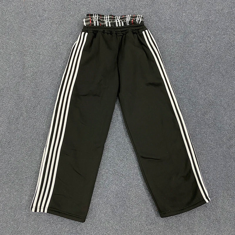 Women's Double-Waist Wide-Leg Pants
