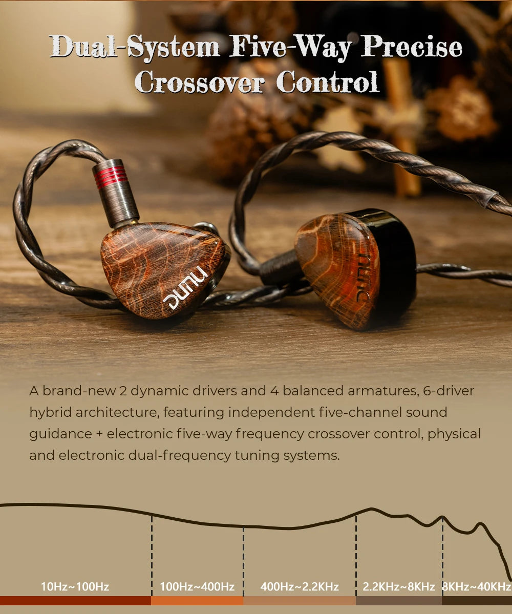 DUNU x Gizaudio DaVinci 2DD+4BA Hybrid IEM