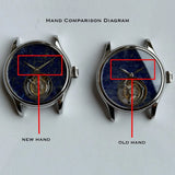 Merkur 100% Tourbillon Watch Men's Titanium Ice Flower Dial Sapphire Watch For Men Mechanical Wristwatches Relogio Masculino