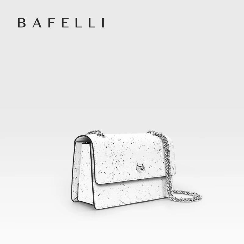 Luxury Mini Crossbody Bag with Chain Strap Women Small Square Shoulder Bag 2026 New Fashion - Bafelli