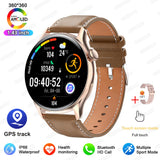 2026 New Lady Fashion Smart Watch women AMOLED HD Screen GPS Sport Heart Rate Bluetooth Call Waterproof Outdoor Smartwatch Women