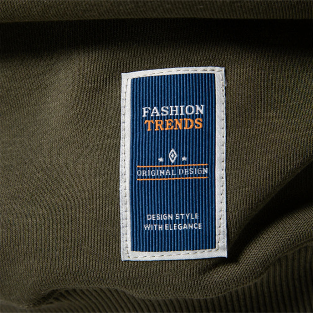 Men’s Cotton-Blend Crew Neck Sweatshirt