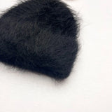 Fluffy Alpaca Wool Beanie | Women's Cozy Knit Winter Hat