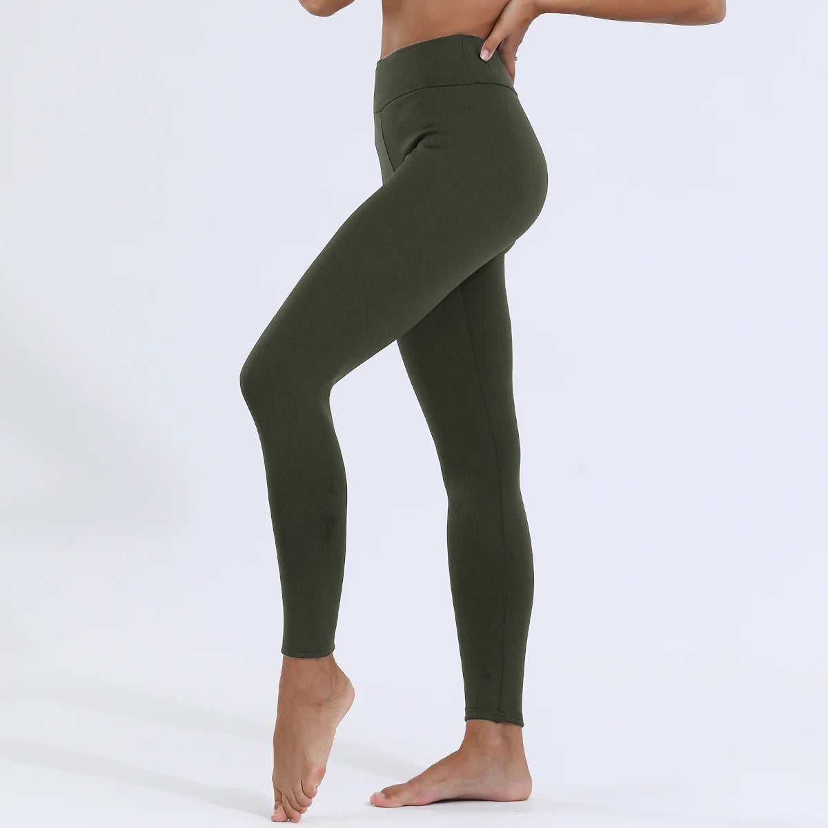 Women’s Fleece-Lined Thermal Yoga Pants