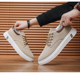 New Breathable Men's Canvas Shoes Student Casual Sports Shoes Trendy Youth Board Shoes