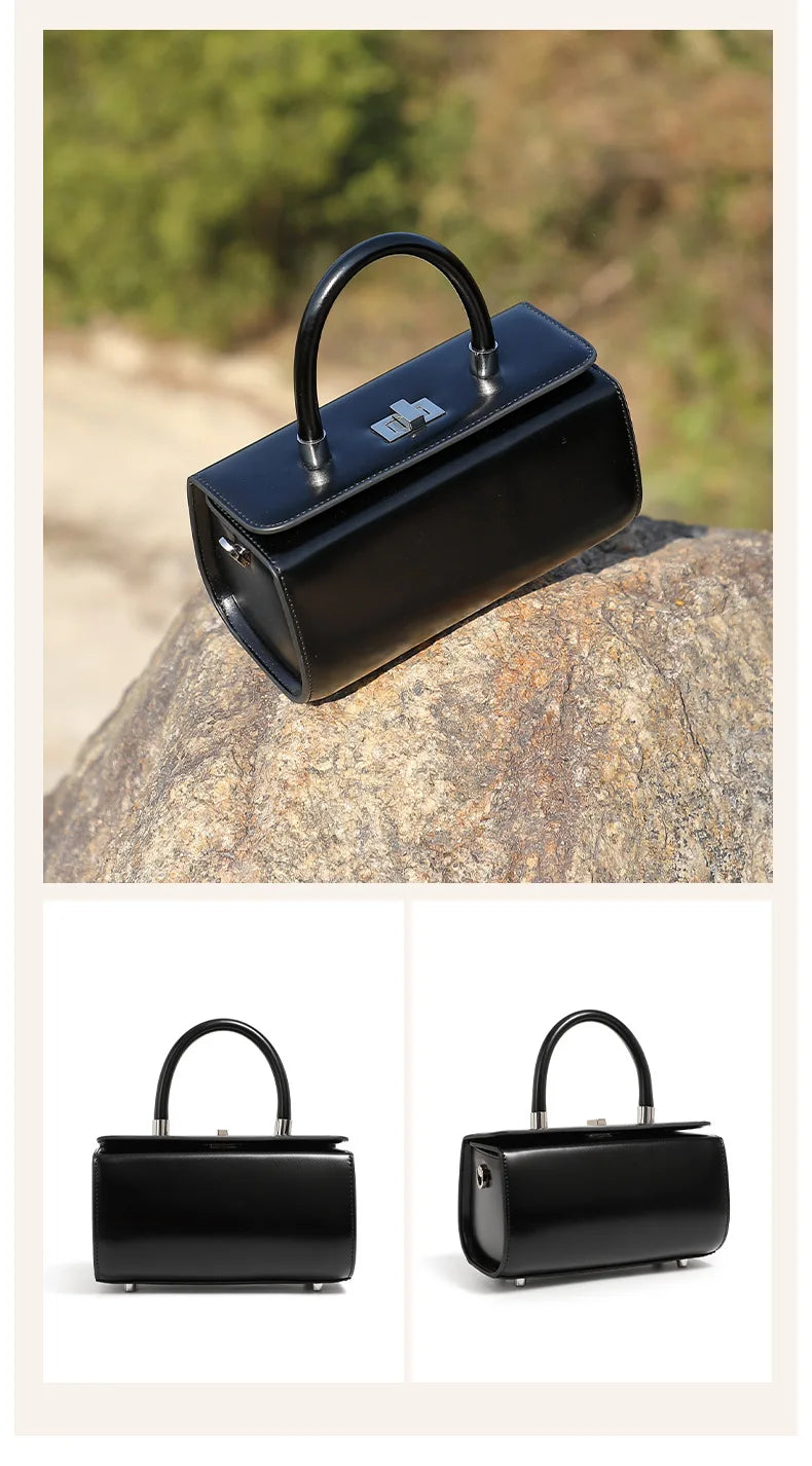 YANATARI Genuine Leather Woman Bag Shoulder Bag Handbags Ladies Crossbody Bags Luxury Designer Minimalism Bag Mini Bag White