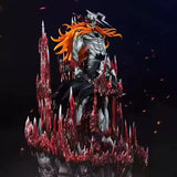Anime Action Figure 33cm Kurosaki Ichigo Ulquiorra Cifer Bleach Series 1:1 Collectible Desktop Model Toy for Kids Xmas Gift