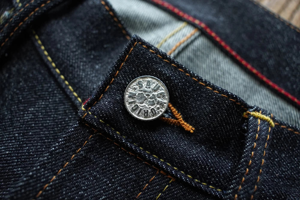Sauce Origin 1A915-AG Men's Selvedge Denim Jeans | 15 oz Taper Fit
