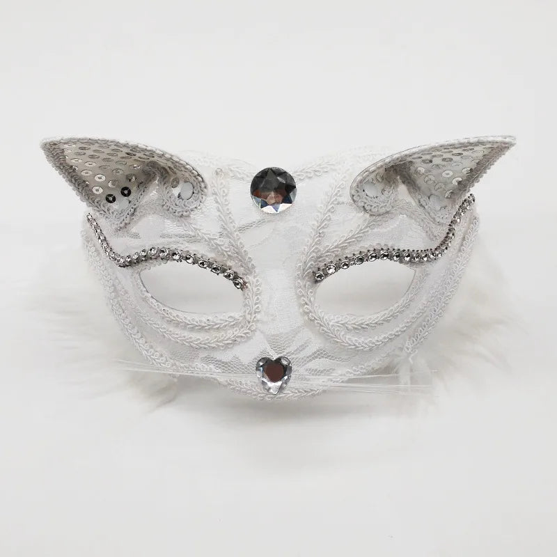Elegant Lace Masquerade Mask