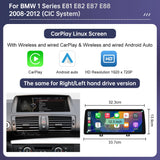 BMW 1 Series Wireless CarPlay & Android Auto Display