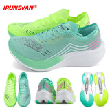 IRUNSVAN Professional Running Shoes Man Nylon Carbon Plate Athletic Training Sport Shoes Outdoor Non-slip Original Sneakers
