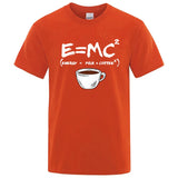 Energy=Milk+Coffee Cotton Tee