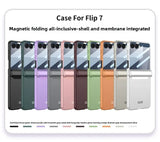 Samsung Galaxy Z Flip Magnetic Case with Hinge Protection