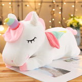 25-100CM Giant Size Unicorn Plush Toy Soft Stuffed Cartoon Unicorn Dolls Animal Horse High Quality Birthday Gift